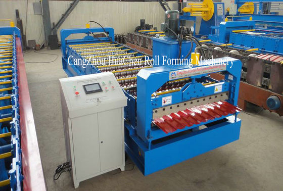 Hydraulic Precut Sheet Metal Rolling Equipment With CNC Control System