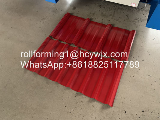 স্টিল প্লেটের জন্য IBR এবং লং স্প্যান ডাবল লেয়ার রোল ফর্মিং মেশিন